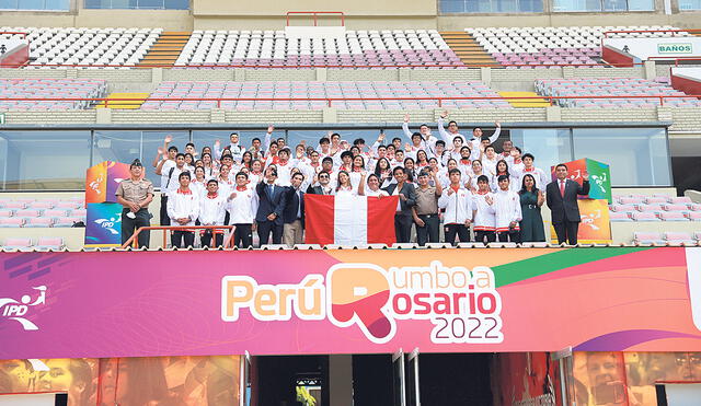 Delegación peruana se alista para competir en Juegos Suramericanos de la Juventud Rosario 2022. Foto: difusión