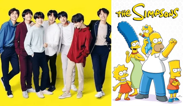 Los íconos del k-pop BTS llegaron al mundo de la familia amarilla. ¿De qué se trata su cameo en "Los Simpsons"? Foto: composición Hybe/20thTelevision