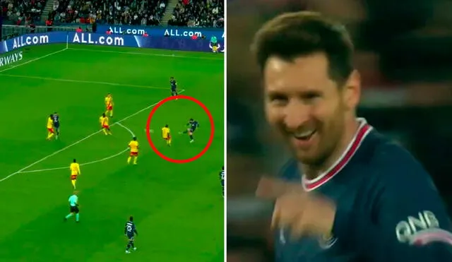 Lionel Messi volvió a marcar con la camiseta del PSG. Foto: composición/ captura ESPN