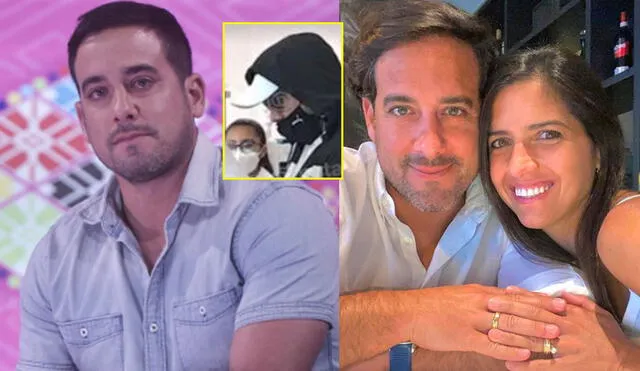Óscar del Portal lleva 10 años de casado con Vanessa Quimper. Foto: composión / Instagram