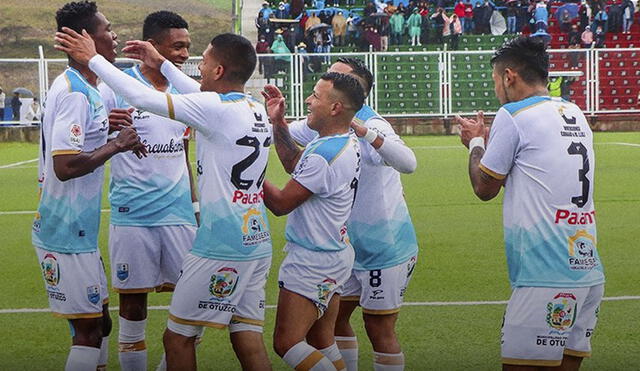 Llacuabamba abrió el marcador a los 17 minutos. Foto: Deportivo Llacuabamba