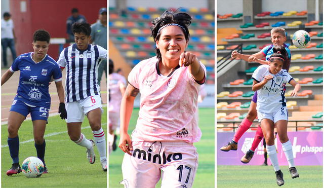 Liga Femenina FPF 2022 esta casi a la mitad de su primera fase. Foto: composición/ Liga Femenina FPF