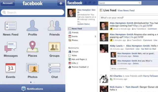 Millones de usuarios de Facebook han sido testigos de más de un rostro en la plataforma de Mark Zuckerberg. Foto: TechTalkArena/composición