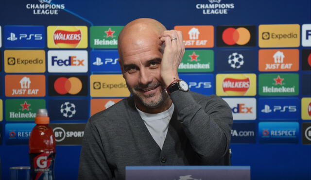 Pep Guardiola eliminó con el Manchester City al Real Madrid en la anterior edición de la Champions League. Foto: EFE