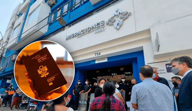 La entrega de pasaportes electrónicos se realizará en la sede central de Migraciones, ubicada en Breña. Foto: composición LR