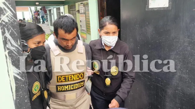 Cusco. Waldir Serrano Huamán se encuentra detenido luego de confesar su crimen. Foto: La República/Luis Álvarez
