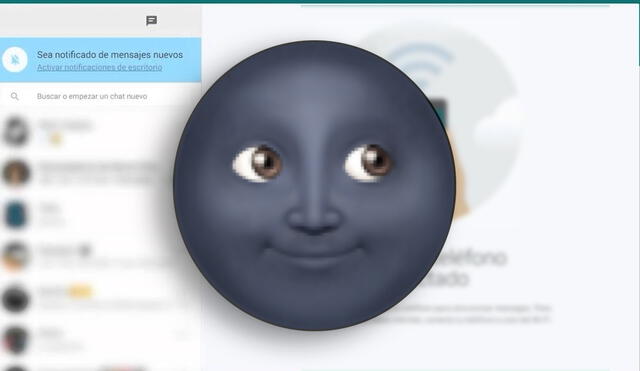 Conoce el significado de uno de los emojis más usados de WhatsApp: la luna negra. Foto: composición LR