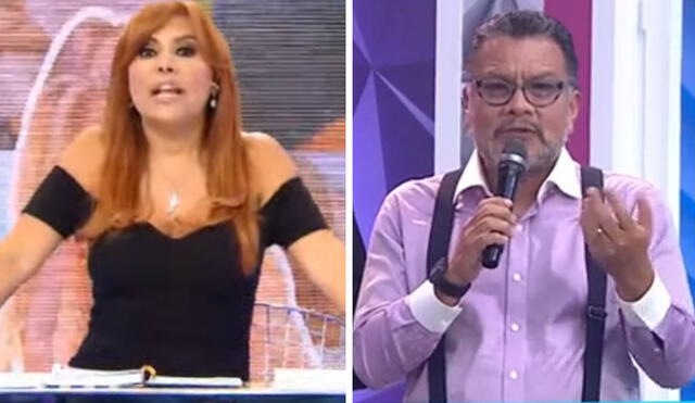 Magaly Medina y Tomás Angulo criticaron en su momento a Melissa Paredes. Foto: captura ATV/América TV