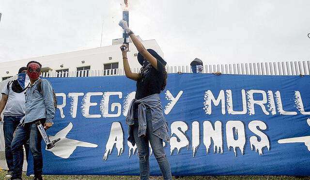 Derechos humanos. El régimen de Daniel Ortega está acusado de violación de DD. HH. Foto: EFE