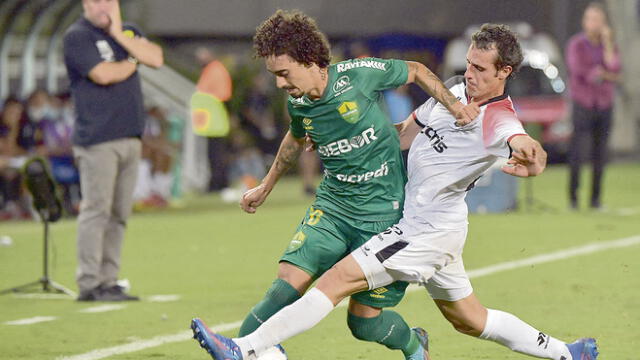 Sudamericana. Orzán el volante rojinegro será de la partida en partido con Racing. Foto: Nelson Almeida/ AFP