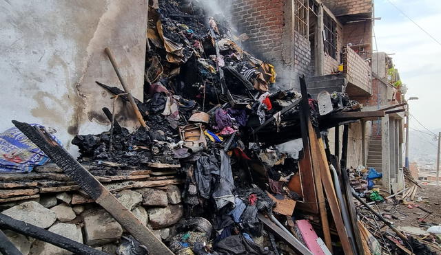 Vecinos señalaron que incendio inició en la casa de un reciclador que era usada para almacenar residuos inflamables. Video: URPI-LR