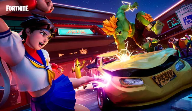 Epic Games quiere celebrar el crossover entre Fortnite y Street Fighter con la Copa Blanka y la Copa Sakura. Foto: Fortnite