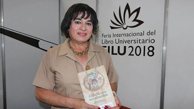 Silvia Susana Jácome es autora del libro "Citlalli tiene 3 abuelas". Foto: Infobae