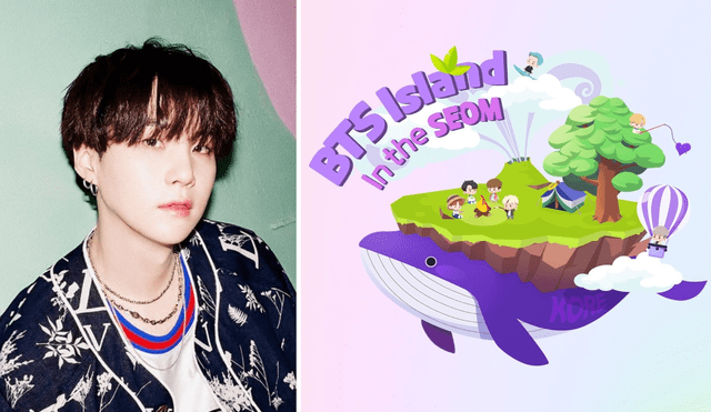 Suga confirmó a ARMY de todo el mundo el lanzamiento de un OST para el videojuego BTS Island In the SEOM. Foto: composición La República / BIGHIT / Instagram @intheseom_bts