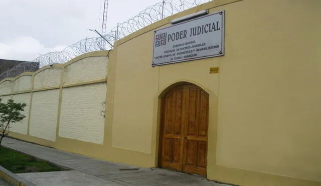 Dos de los adolescente fueron recluidos en centro juvenil El Tambo. Foto: Poder Judicial