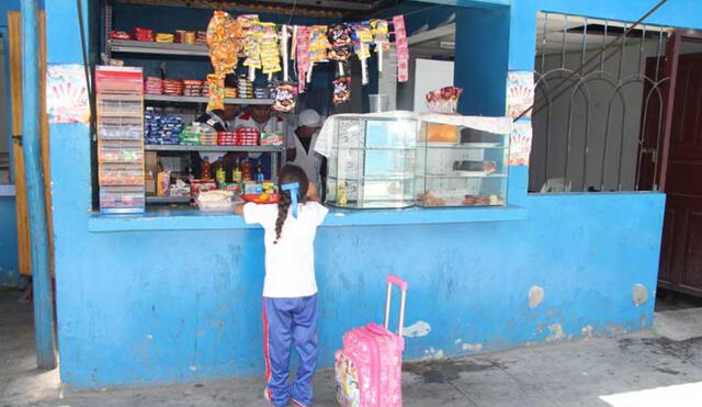 Los quioscos en los centros educativos volverán a abrir luego de dos años. Foto: Andina