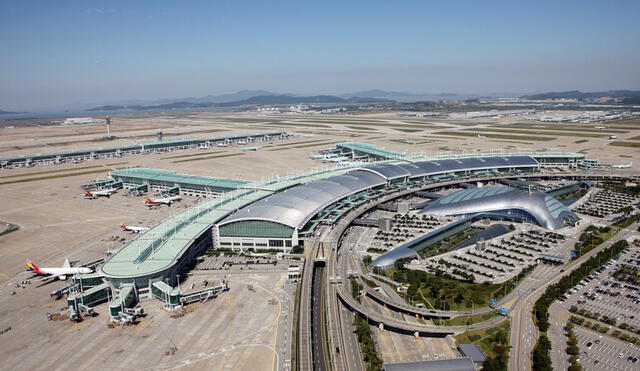 Autoridades investigarán si hubo violaciones del código laboral en accidente fatal en aeropuerto de Incheon. Foto: Megaestructuras