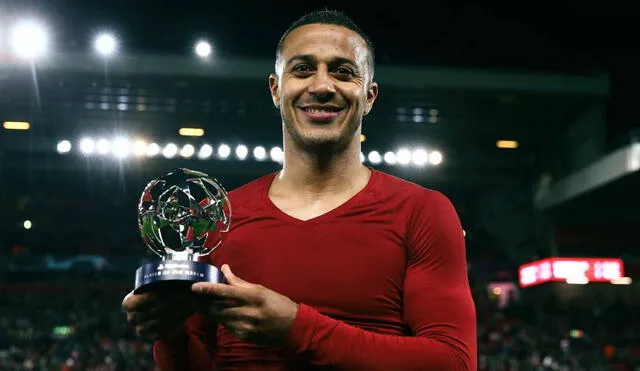 Thiago Alcántara fue elegido como el mejor futbolsita del encuentro. Foto: ESPN