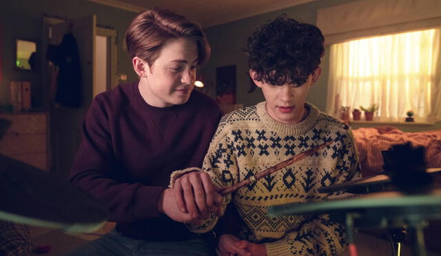 "Heartstopper" muestra las relaciones LGTBIQ+ entre jóvenes adolescentes. Foto: Instagram/ Netflix