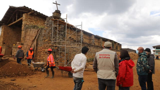 AECI intervendrá en la recuperación de la iglesia de La Jalca Grande en la región Amazonas. Foto: Ministerio de Cultura.