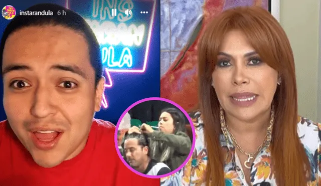 Samuel Suárez se refirió a la reciente primicia que Magaly Medina emitió en su programa de ATV. Foto: composición/captura América TV