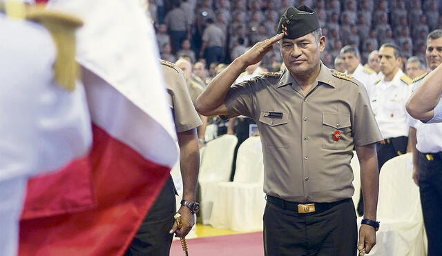 Foja de servicios. El general de división EP (r) Leonel Cabrera Pino ha sido designado nuevo inspector general del Ministerio de Defensa (Mindef). Foto: difusión