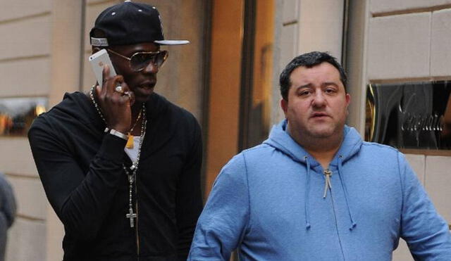 Mino Raiola junto a su representado Paul Pogba. Foto: EFE