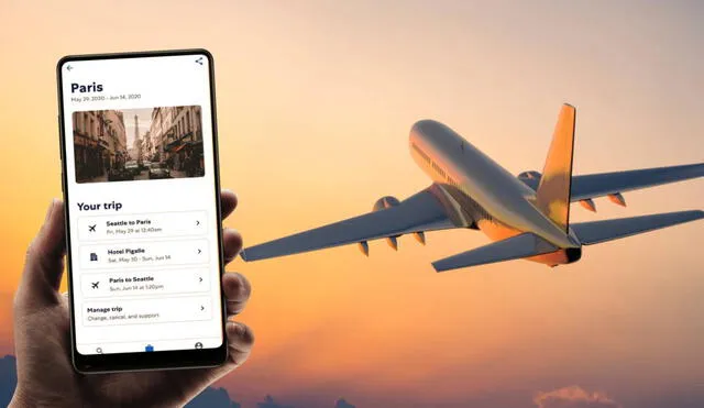 Conoce las mejores plataformas para encontrar el mejor presupuesto para viajar desde la comodidad de tu celular. Foto: TravelStyle/composición