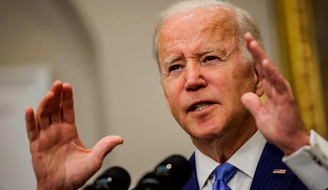 Joe Biden pidió apoyo para asistencia militar a Ucrania. Foto: EFE