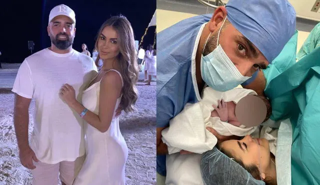 Laura Spoya y su esposo Brian Rullan anuncian la llegada de su segundo hijo. Foto: composición/ Instagram