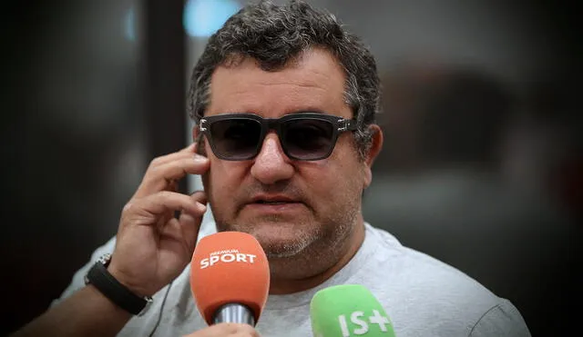 Mino Raiola es caracterizado por su capacidad de negociar con grandes clubes el traspaso de jugadores por cifras millonarias. Foto: composición/ AFP