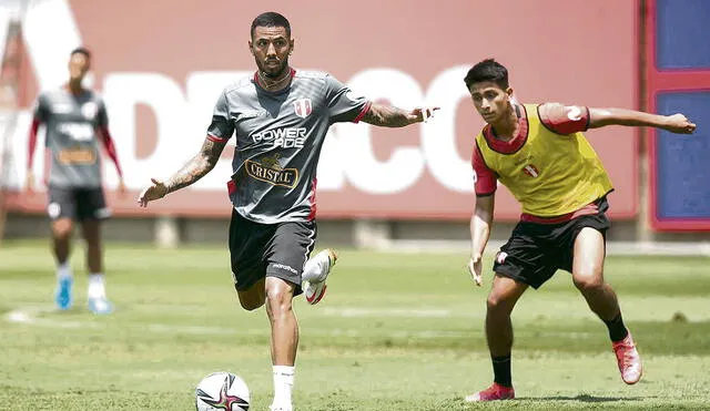 Peña afirma estar “muy tranquilo, trabajando al 100% para llegar en buen nivel a la selección”. Foto: difusión