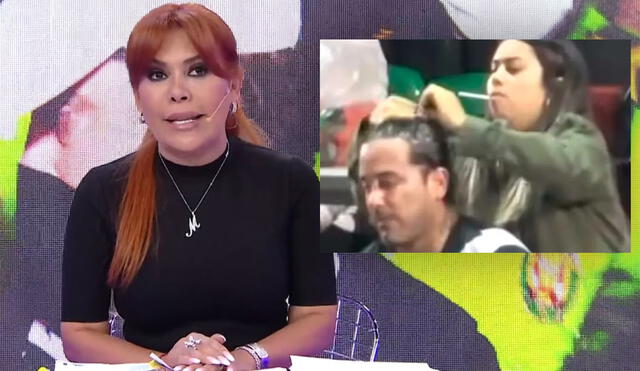 “Nosotros no estamos dirigiendo teleobjetivos a los departamentos o hacia los cuartos de hotel", recalcó Magaly Medina. Foto: composición/captura ATV