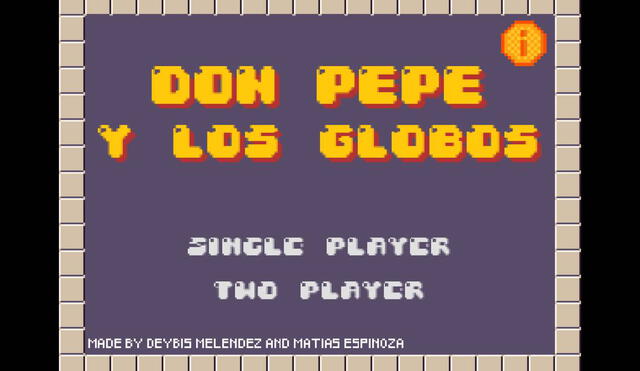Aunque no lo creas, 'Don Pepe y los globos' existe, pero hay mucha confusión al respecto. Juégalo aquí gratis. Foto: Itch.io/Deybis Melendez/Matias Espinoza