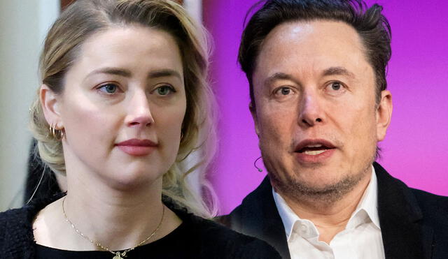 Elon Musk fue pareja de Amber Heard. Foto: composición/LR/AFP