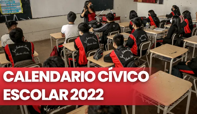 Cuáles son las fechas importantes del calendario cívico 2022 en Perú establecidas por el Minedu.