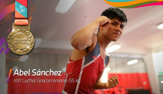 Abel Sánchez ganó la segunda medalla para Perú en Rosario 2022. Foto: IPD