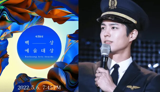 El galán coreano Park Bo Gum fue MC de los Baeksang desde el 2018, pero el año pasado no cumplió el rol debido a su servicio militar. Foto: composición Naver/Blossom