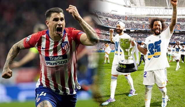 Atlético de Madrid no pudo revalidar el título de la temporada anterior. Foto: EFE/Twitter/Real Madrid