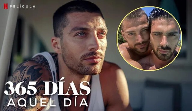 Simone Susinna intepreta a Nacho en "365 días: aquel día". Foto: composición LR/Netflix/Instagram/@susinnasimone