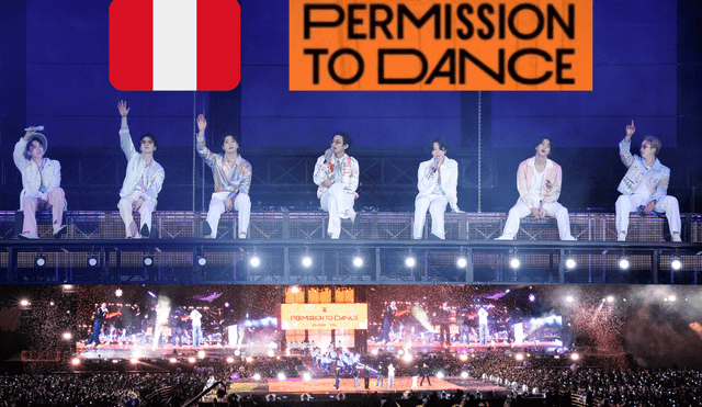BTS ha dado conciertos con "Permission to dance on stage" y podría llegar a Perú. Foto composición: BIGHIT Entertainment