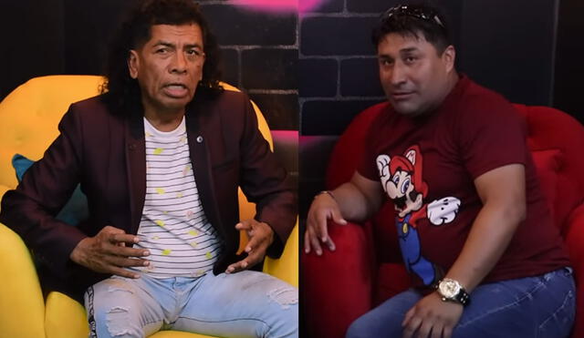 Danny Rosales y Cachay en “¡Habla causa!”, segmento del canal de YouTube del cómico Lucky. Foto: captura/ YouTube