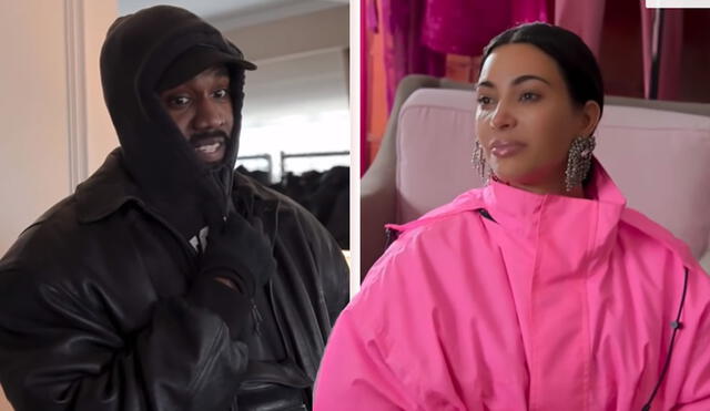 Kim Kardashian y Kanye West tuvieron un conmovedor momento en el tercer episodio de "The Kardashians". Foto: captura Hulu