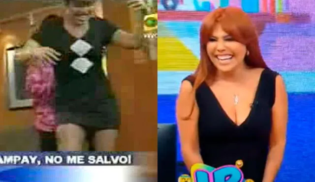 Magaly Medina habla de su icónico 'baile del calzón'. Foto: captura/ATV