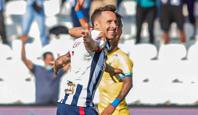 Pablo Lavandeira viene anotar en dos partidos consecutivos de Alianza Lima. Foto: AlianzaLima