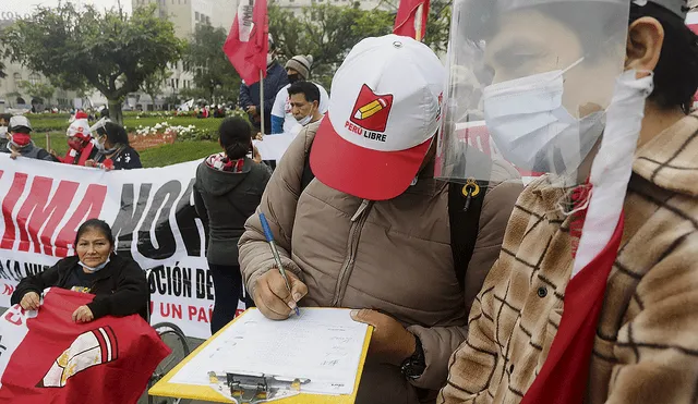 Prioridad. Perú Libre insistirá en lograr nueva Constitución. Foto: difusión