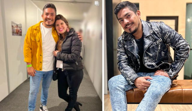 Erick Elera y Nataniel Sánchez posaron juntos en redes sociales. Foto: composición Instagram