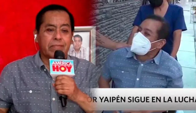 El músico norteño Víctor Yaipén habló sobre su odisea para conseguir un donante. Foto: captura/América TV
