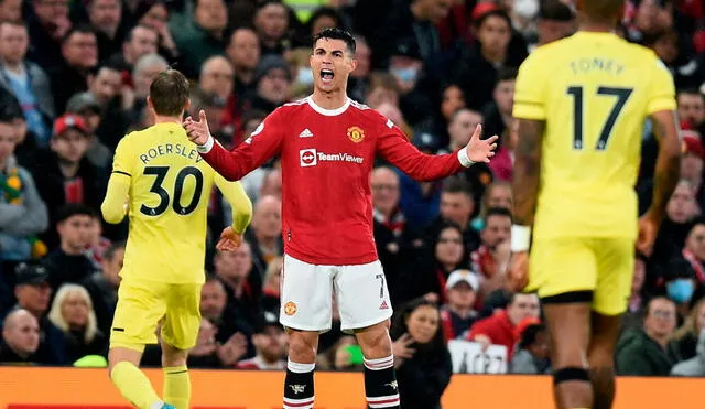 Manchester United recibe a Brentford en el Old Trafford por la Premier League. Foto: EFE