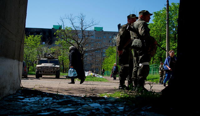 Ucrania sigue en resistencia contra la agresión de Rusia. Foto: AFP